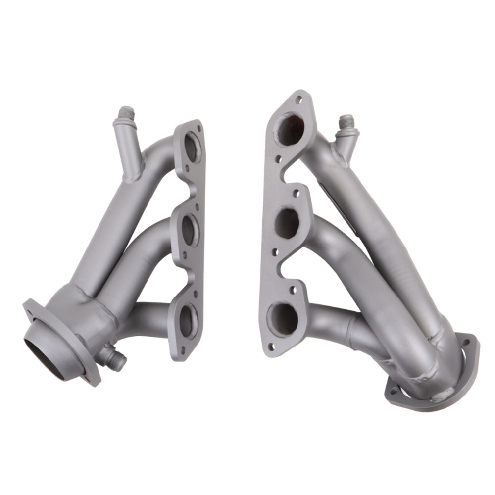Fits 1999-04 Mustang 3.8L 3.9L V6 1-5/8 Shorty Headers (Titanium Ceramic)-4008 for 1999-1904 Mustang ceramic coated polished