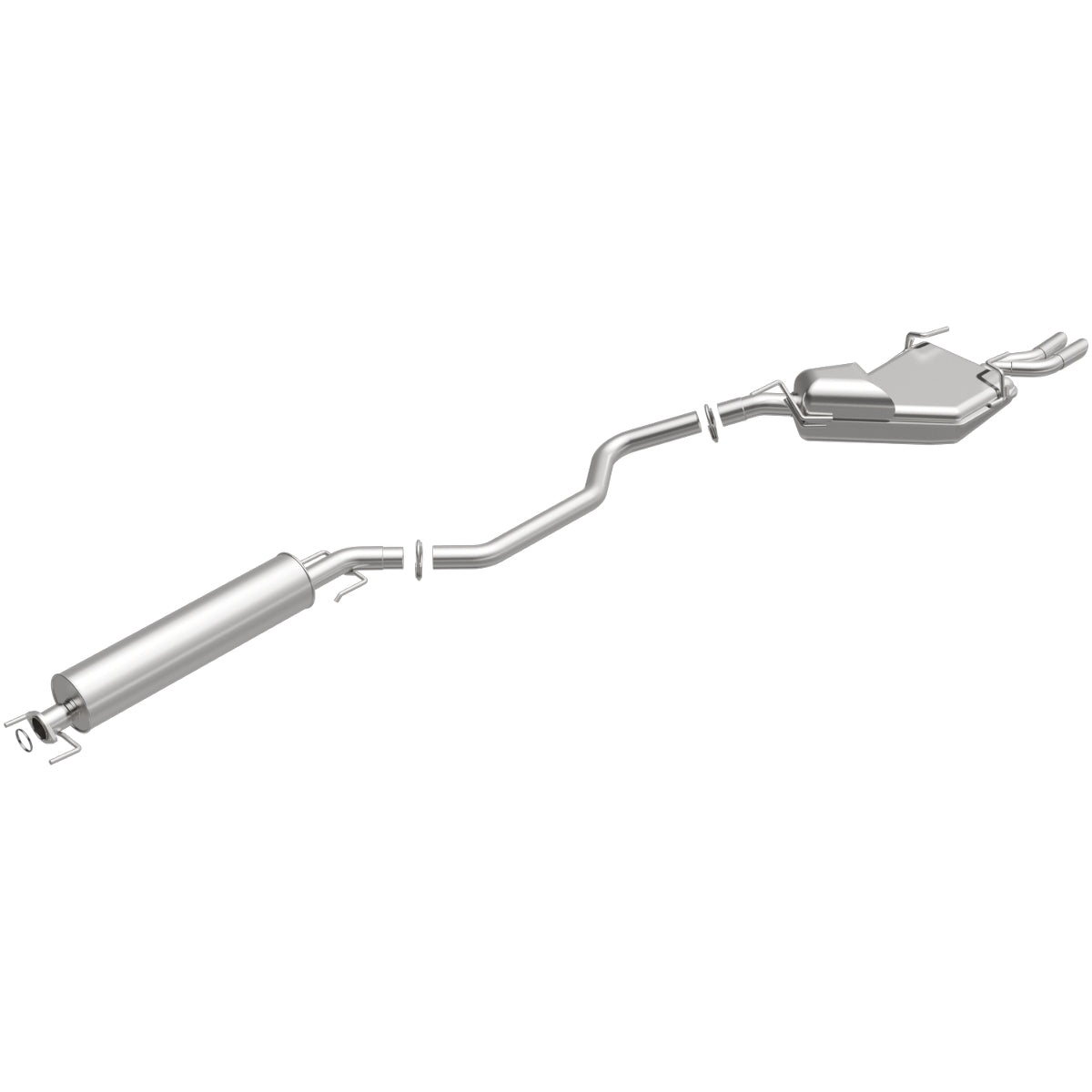 Fits 1999-2003 Saab 9-5 3.0L Direct-Fit Replacement Exhaust System 106-0214 aluminized steel