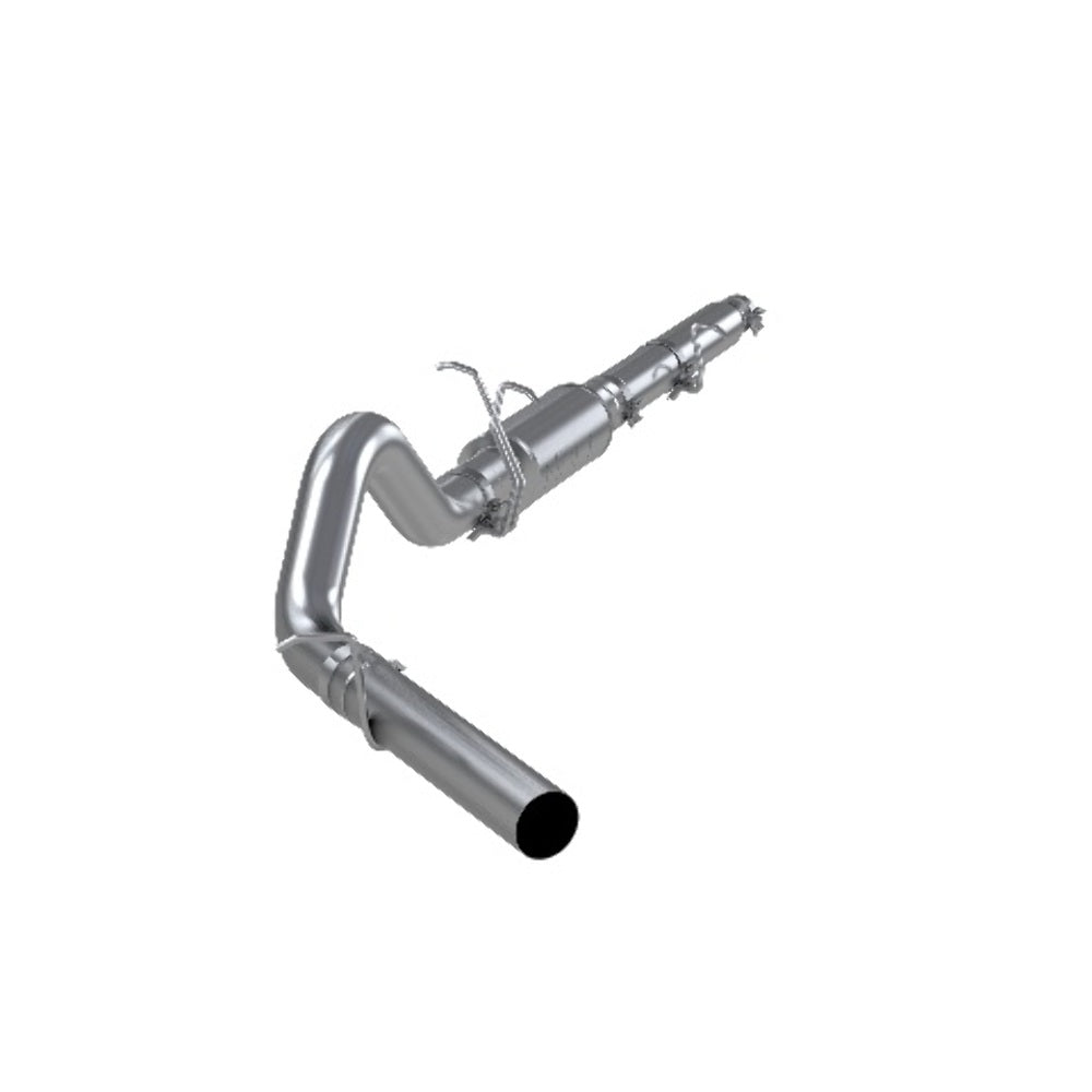 MBRP cat-back exhaust system fits 1999-2004 Ford F-350 single side exit aluminized steel S5206P 4 inch inlet/outlet