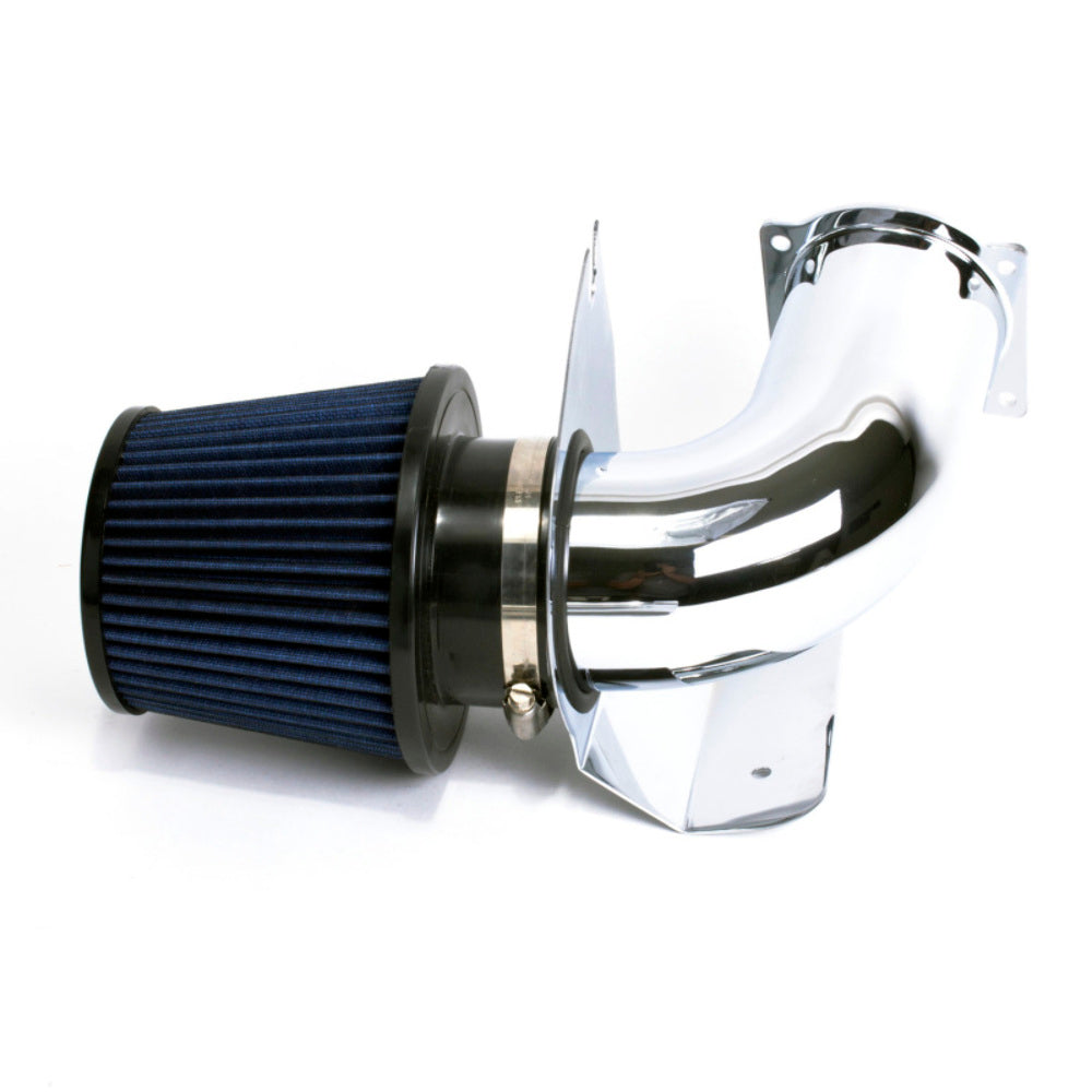 Fits 1999-2004 Ford Mustang V6 Cold Air Intake Fenderwell Style-Chrome-1719