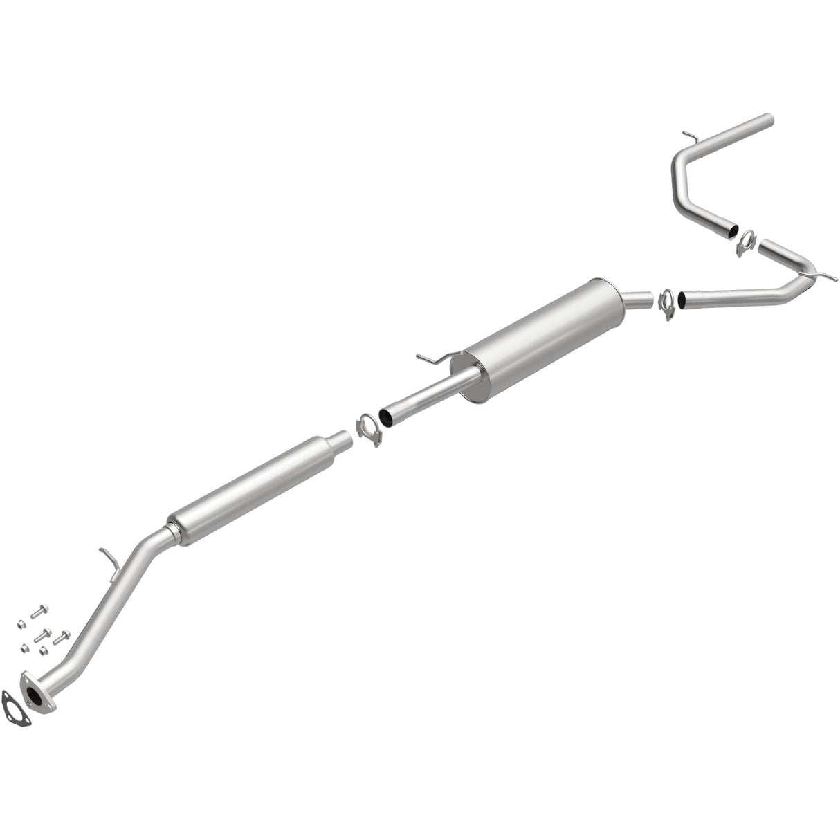 Fits 1999-2004 Honda Odyssey 3.5L Direct-Fit Replacement Exhaust System 106-0218 aluminized steel