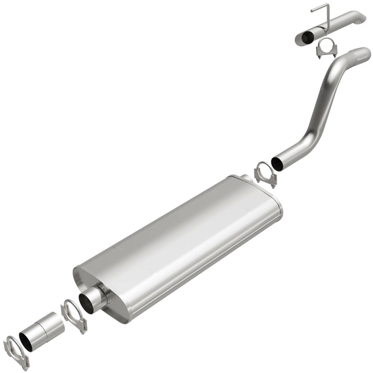 Fits 1999-2004 Jeep Grand Cherokee Direct-Fit Replacement Exhaust 106-0018 aluminized steel