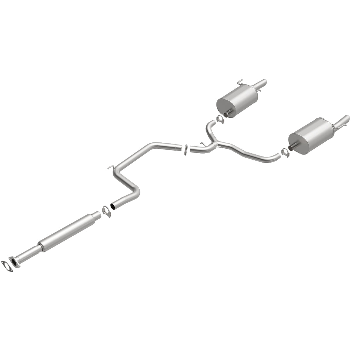 Fits 2000-02 Chevy Monte Carlo 3.8L Direct-Fit Replacement Exhaust 106-0617 steel