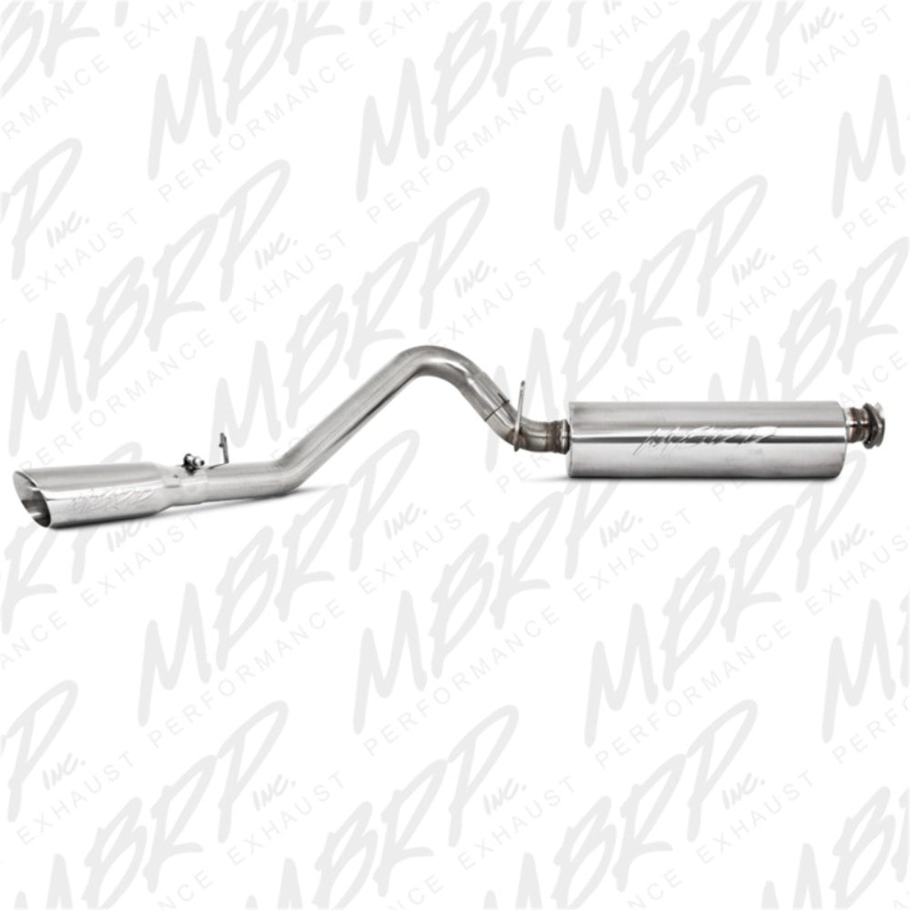 MBRP cat-back exhaust system fits 2000-2002 Jeep single side exit Armor Plus Series T409 stainless steel S5500409 2 inch inlet/outlet