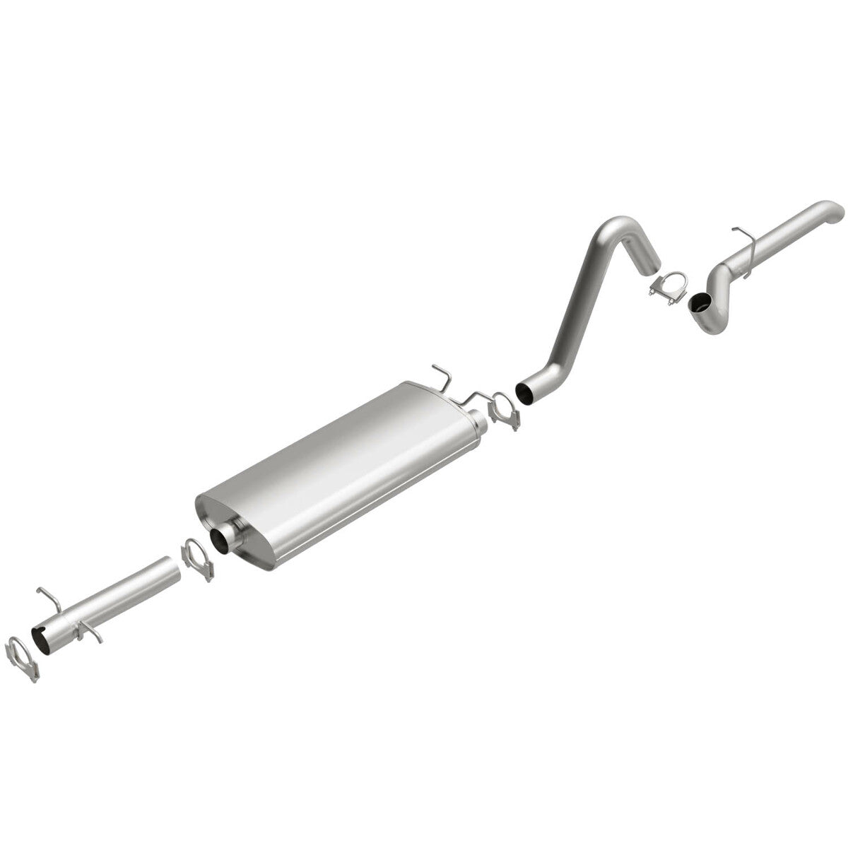Fits 2000-2003 Dodge Durango 4.7L Direct-Fit Replacement Exhaust System 106-0087 aluminized steel