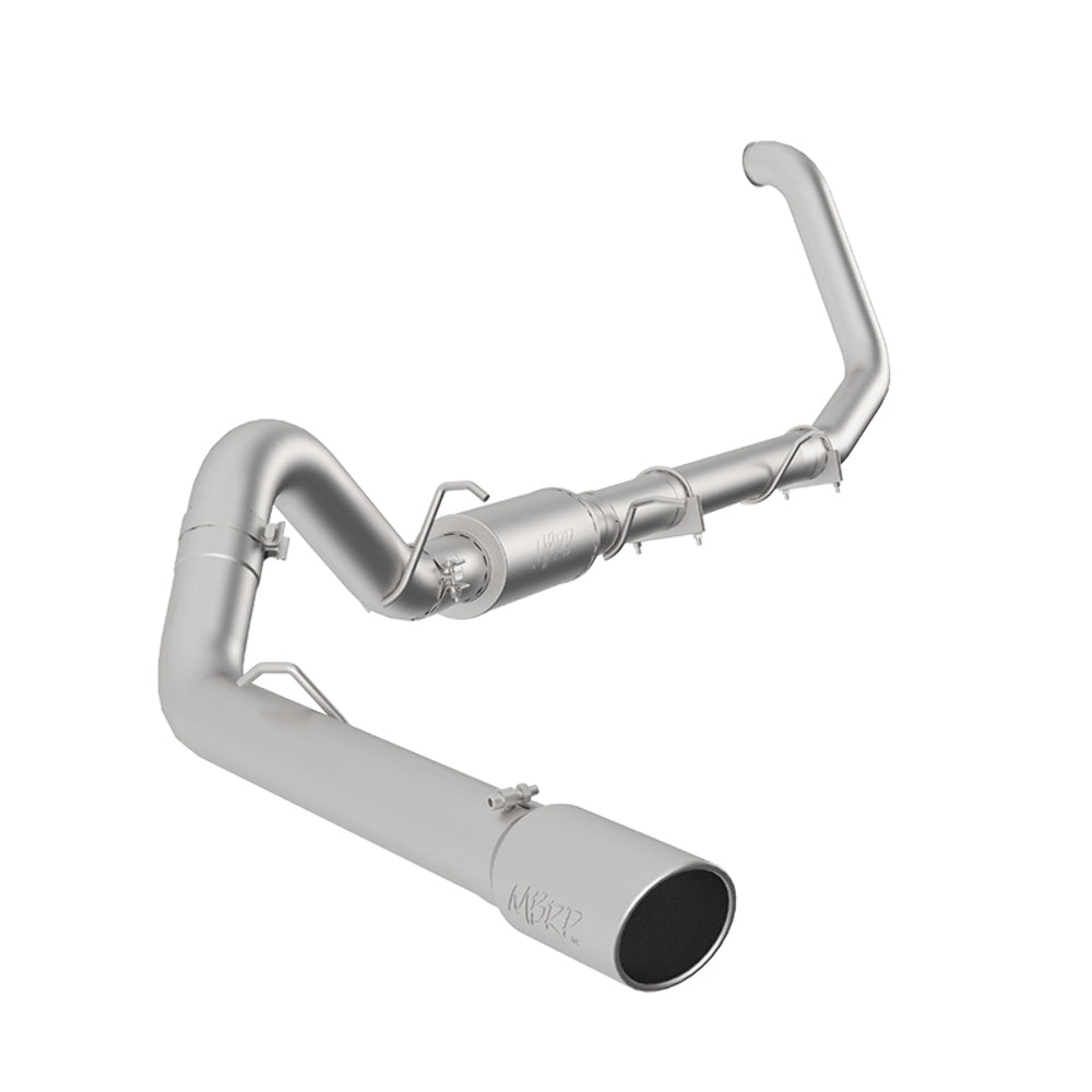 MBRP turbo-back exhaust system fits 2000-2003 Ford single side exit Armor Plus Series T409 stainless steel S6204409 4 inch inlet/outlet