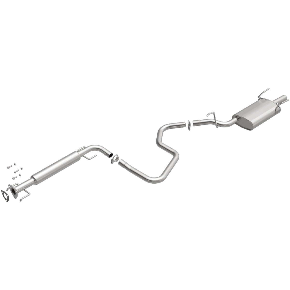 Fits 2000-2005 Saturn Direct-Fit Replacement Exhaust System 106-0587 aluminized steel