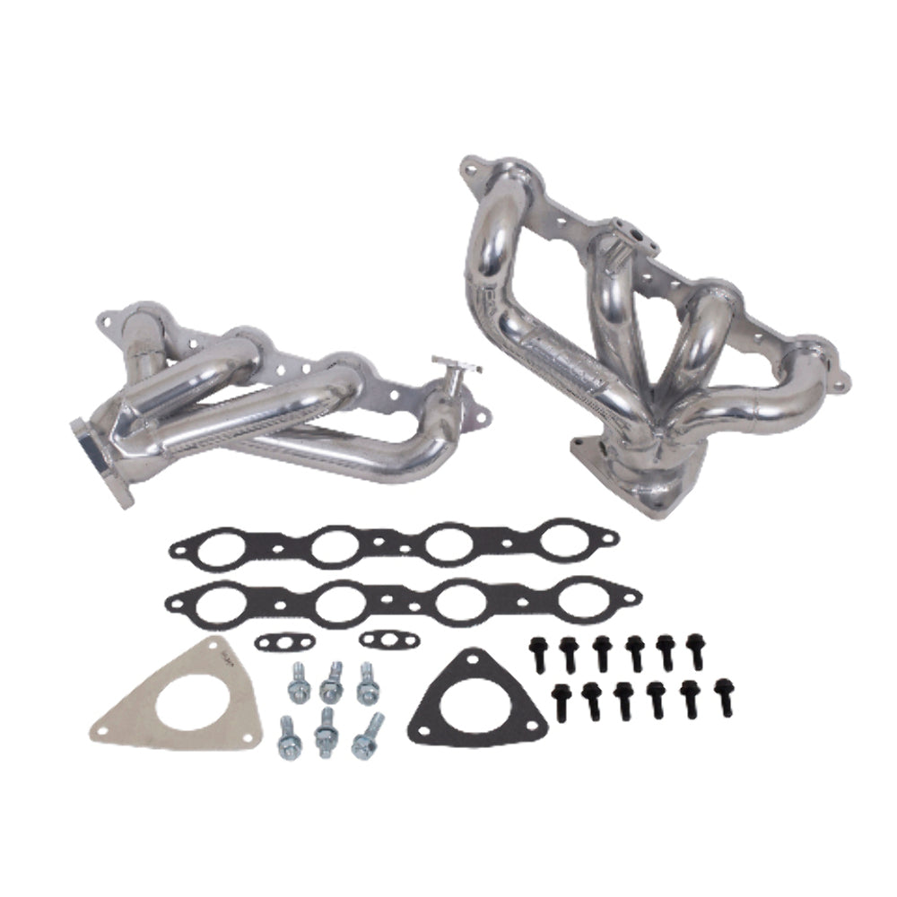 Fits 2001-2002 Camaro Firebird LS1 1-3/4 Shorty Exhaust Headers-Silver-40030 ceramic coated polished