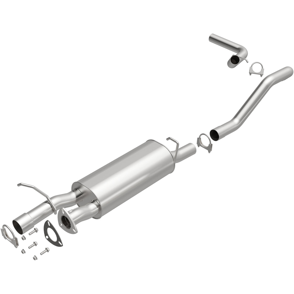 Fits 2001-2002 Chevy Express 3500 Direct-Fit Replacement Exhaust 106-0615 steel