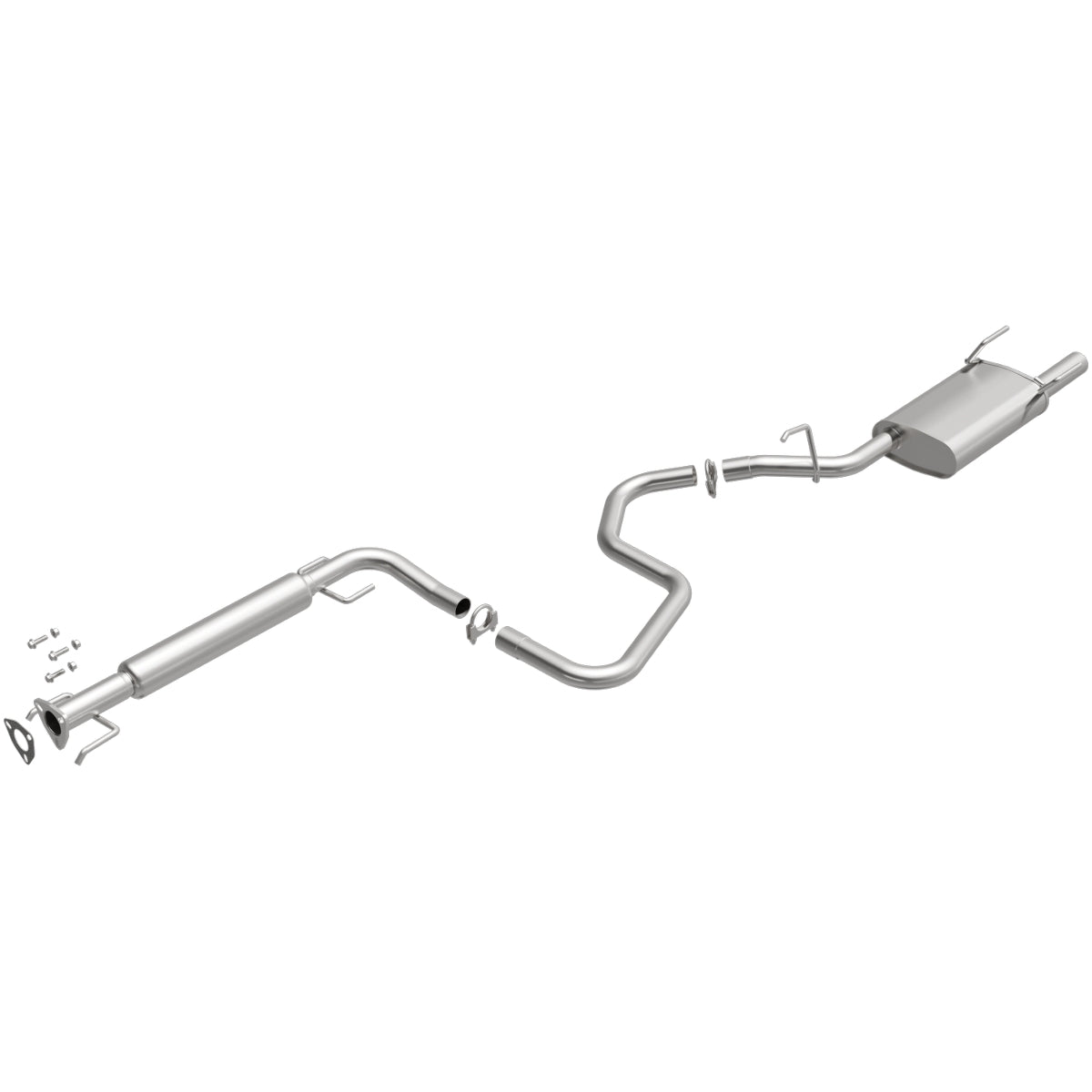 Fits 2001-2004 Saturn Direct-Fit Replacement Exhaust System 106-0461 aluminized steel