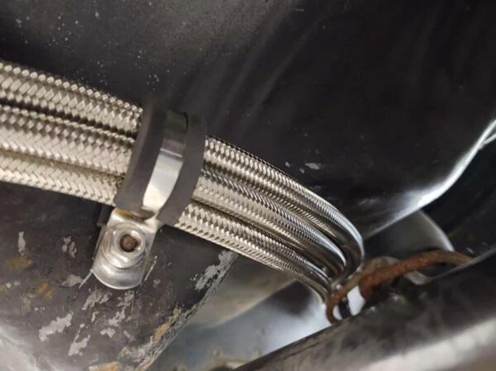 t Fits 2002-05 Buick Rendezvous w/ 3.4L V6 Quick Fix Fuel Hose Kit; Braided QFF0025SS Fine Lines