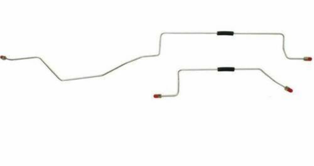 Brake Line for 2002 Jeep Liberty Rear Axle Lines No No ABS 4WD disc brakes stainless steel