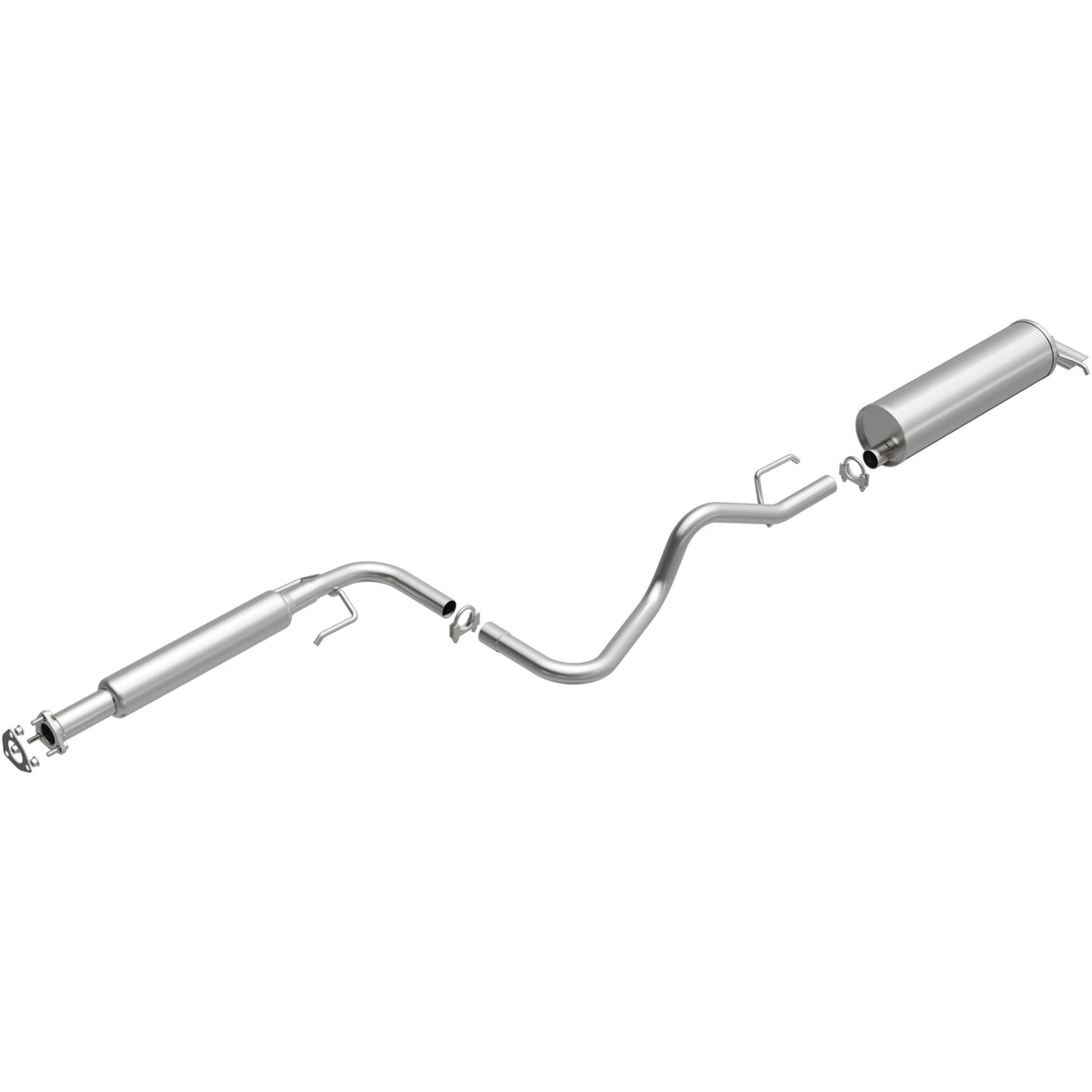 Fits 2003-2004 Saturn Ion 2.2L Direct-Fit Replacement Exhaust System 106-0202 aluminized steel