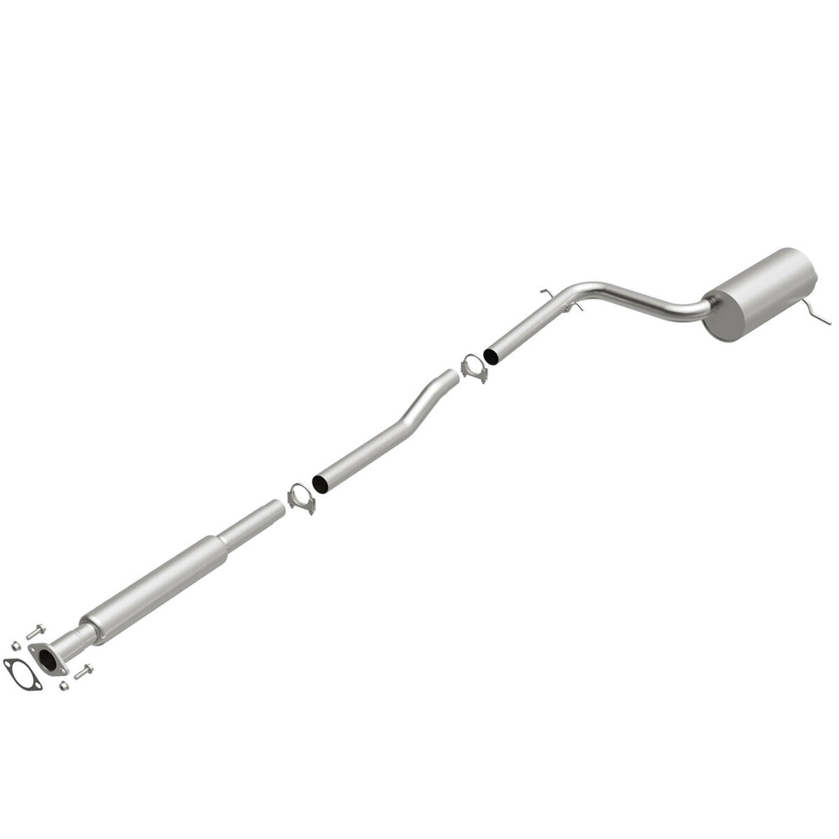 Fits 2003-2006 Volvo XC90 Direct-Fit Replacement Exhaust System 106-0213 aluminized steel
