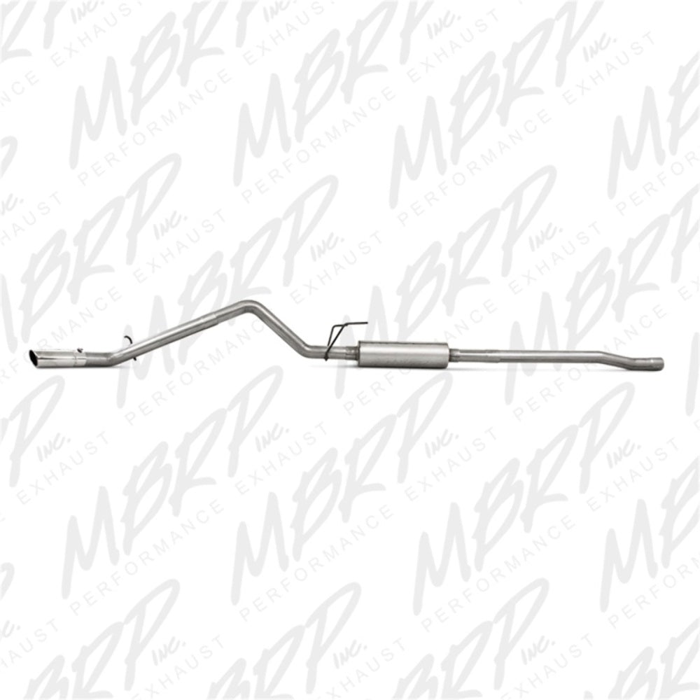 MBRP cat-back exhaust system fits 2003-2010 Dodge Ram 2500 single side exit aluminized steel S5148AL 3 inch inlet/outlet