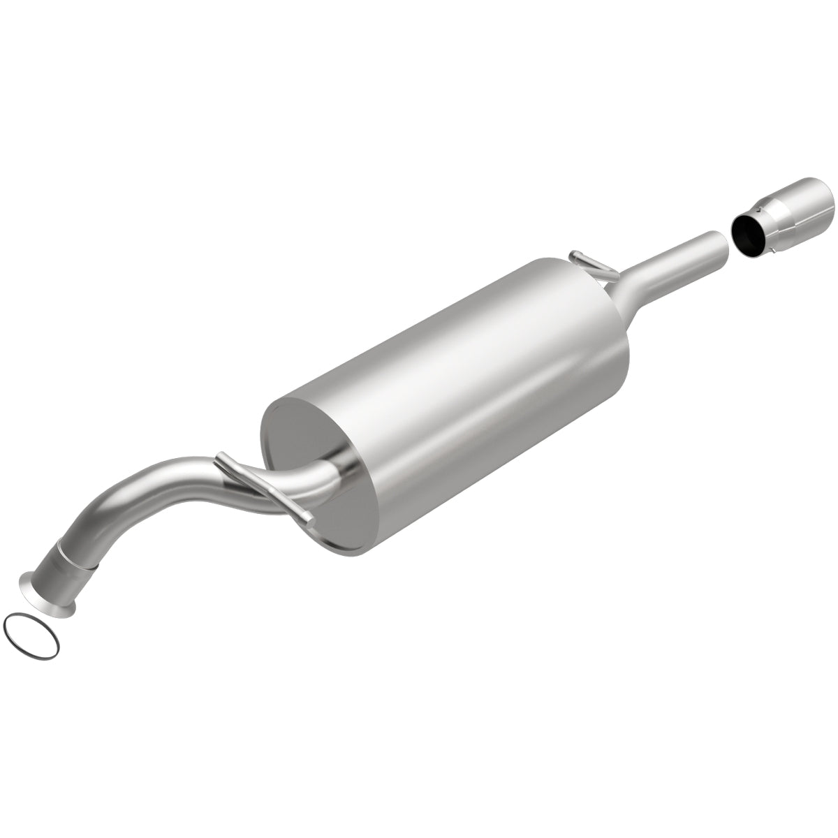 Fits 2004-2006 Scion xA 1.5L Direct-Fit Replacement Exhaust System 106-0276 aluminized steel