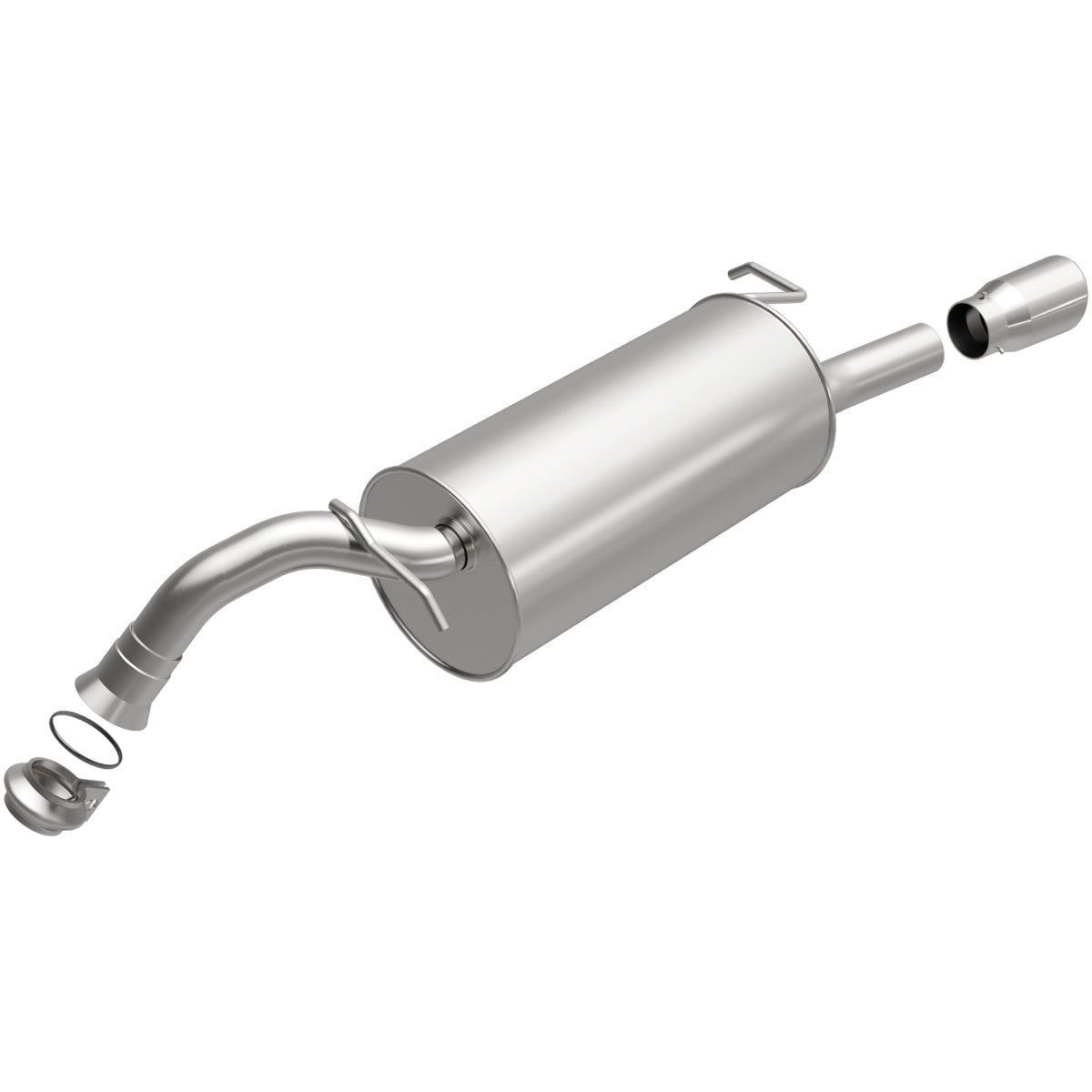 Fits 2004-2006 Scion xB 1.5L Direct-Fit Replacement Exhaust System 106-0305 aluminized steel