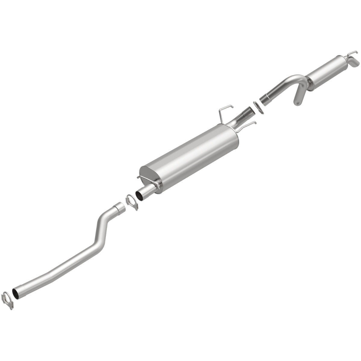 Fits 2004-2009 Dodge Durango Direct-Fit Replacement Exhaust System 106-0092 aluminized steel
