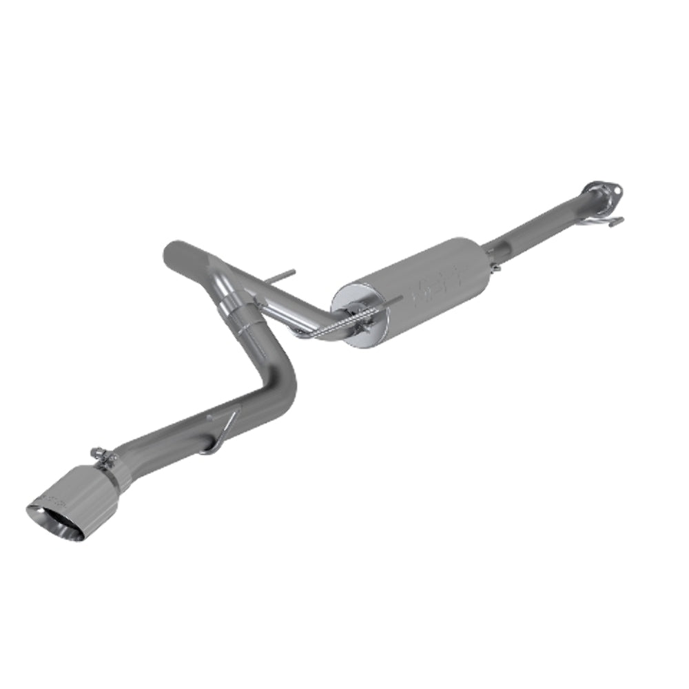MBRP cat-back exhaust system fits 2004-2024 Toyota 4Runner single side exit aluminized steel S5342AL 2.5 inch inlet/outlet