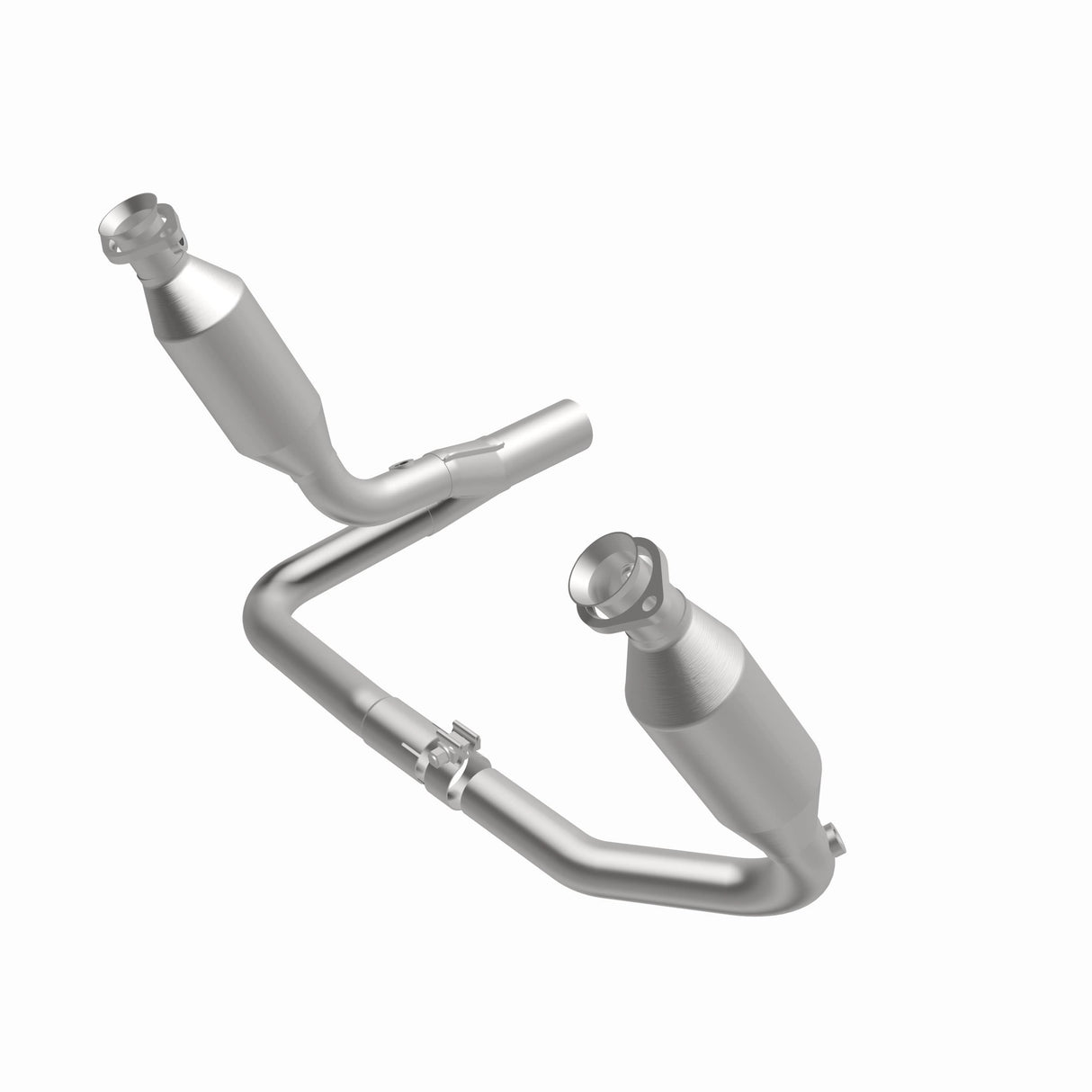 MagnaFlow direct-fit catalytic converter fits Fits 2004 Dodge Dakota Compliant stainless steel CARB compliant