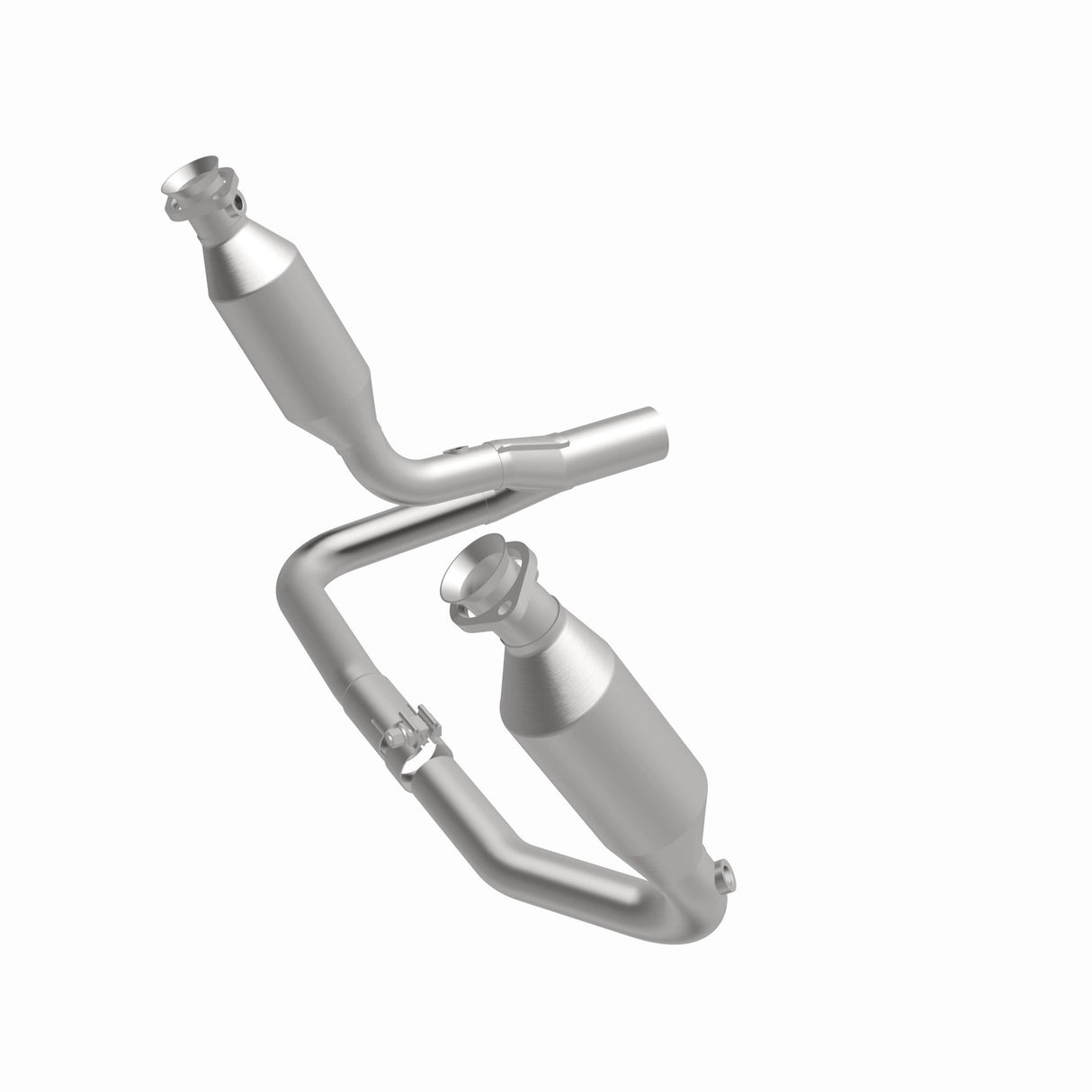 MagnaFlow direct-fit catalytic converter fits Fits 2004 Dodge Dakota Compliant stainless steel CARB compliant