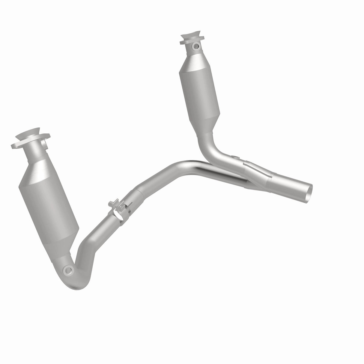 MagnaFlow direct-fit catalytic converter fits Fits 2004 Dodge Dakota Compliant stainless steel CARB compliant