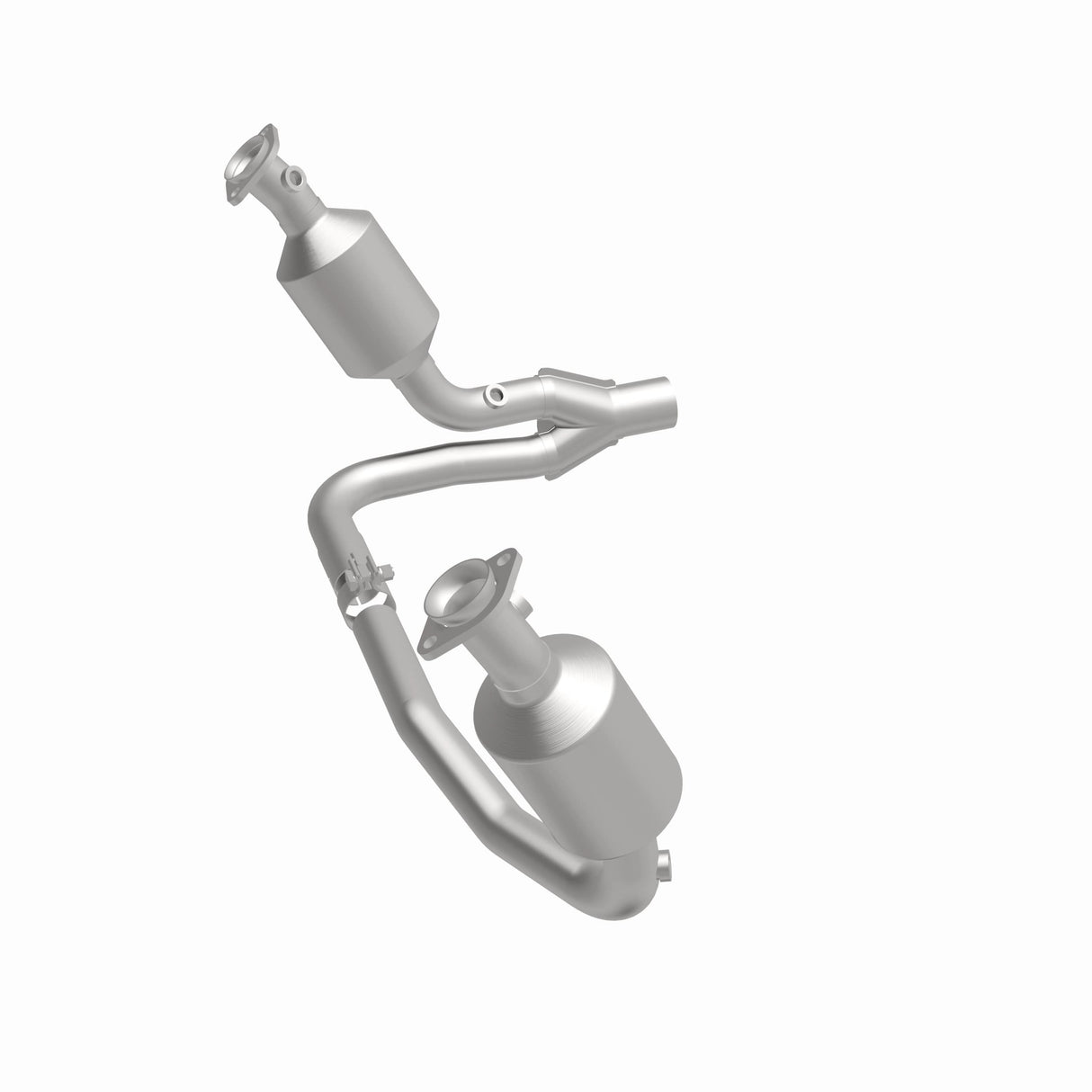 MagnaFlow direct-fit catalytic converter fits Fits 2004 Dodge Dakota Compliant stainless steel CARB compliant