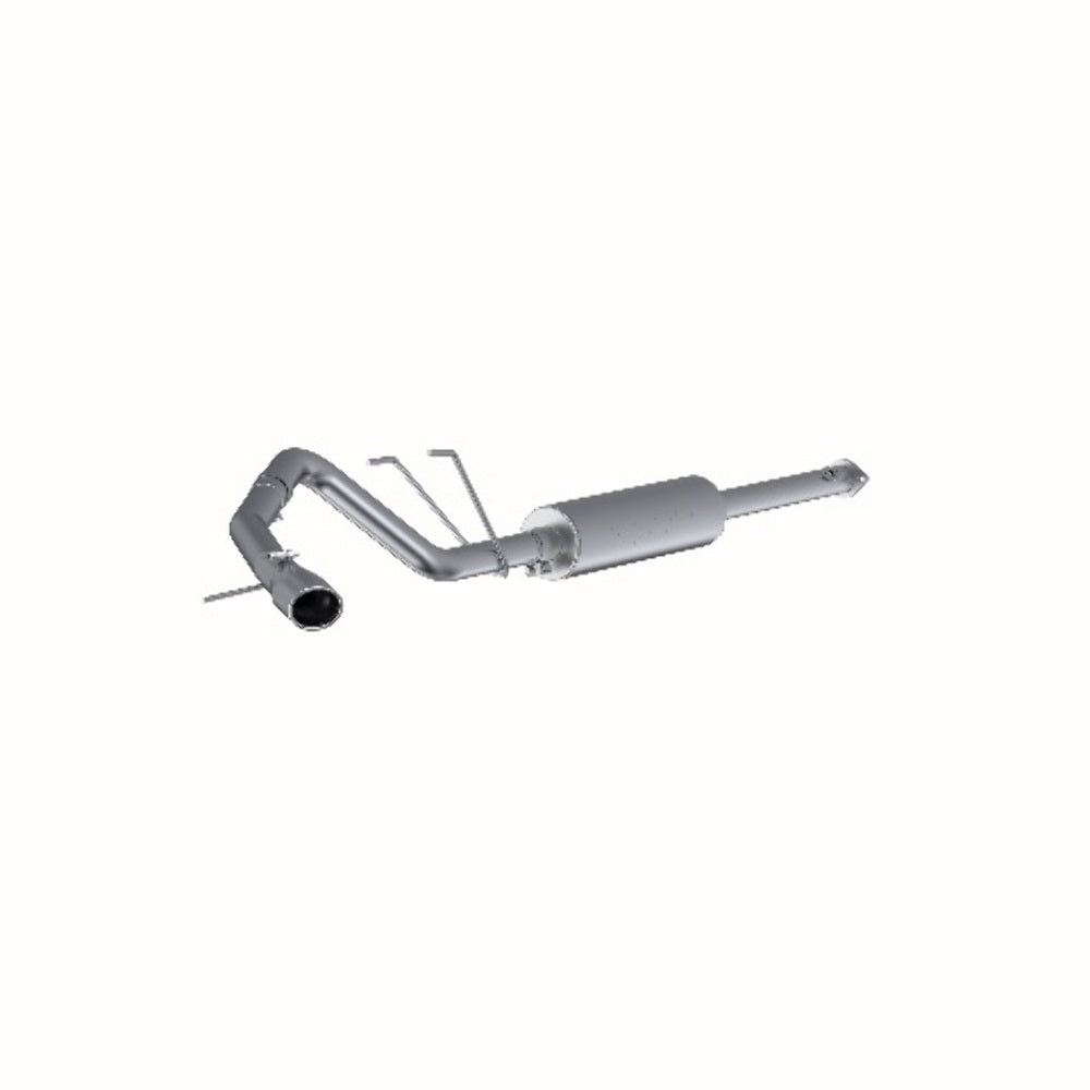 MBRP cat-back exhaust system fits Toyota Tacoma aluminized steel S5334AL 2 inch inlet/outlet