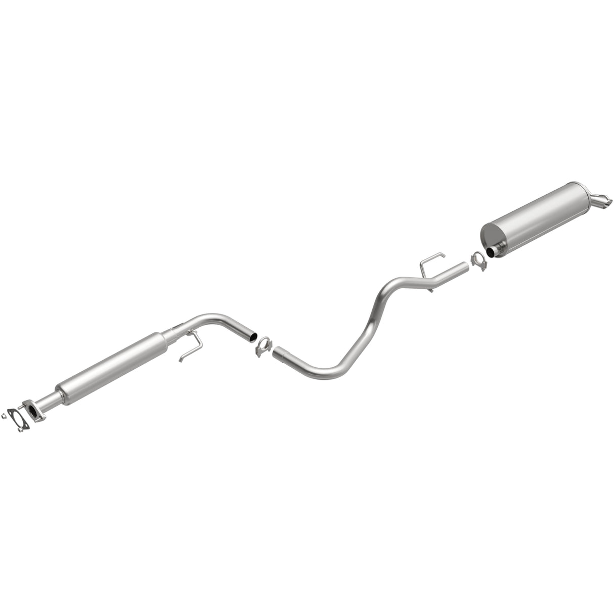Fits 2005-2007 Saturn Ion 2.2L Direct-Fit Replacement Exhaust System 106-0204 aluminized steel