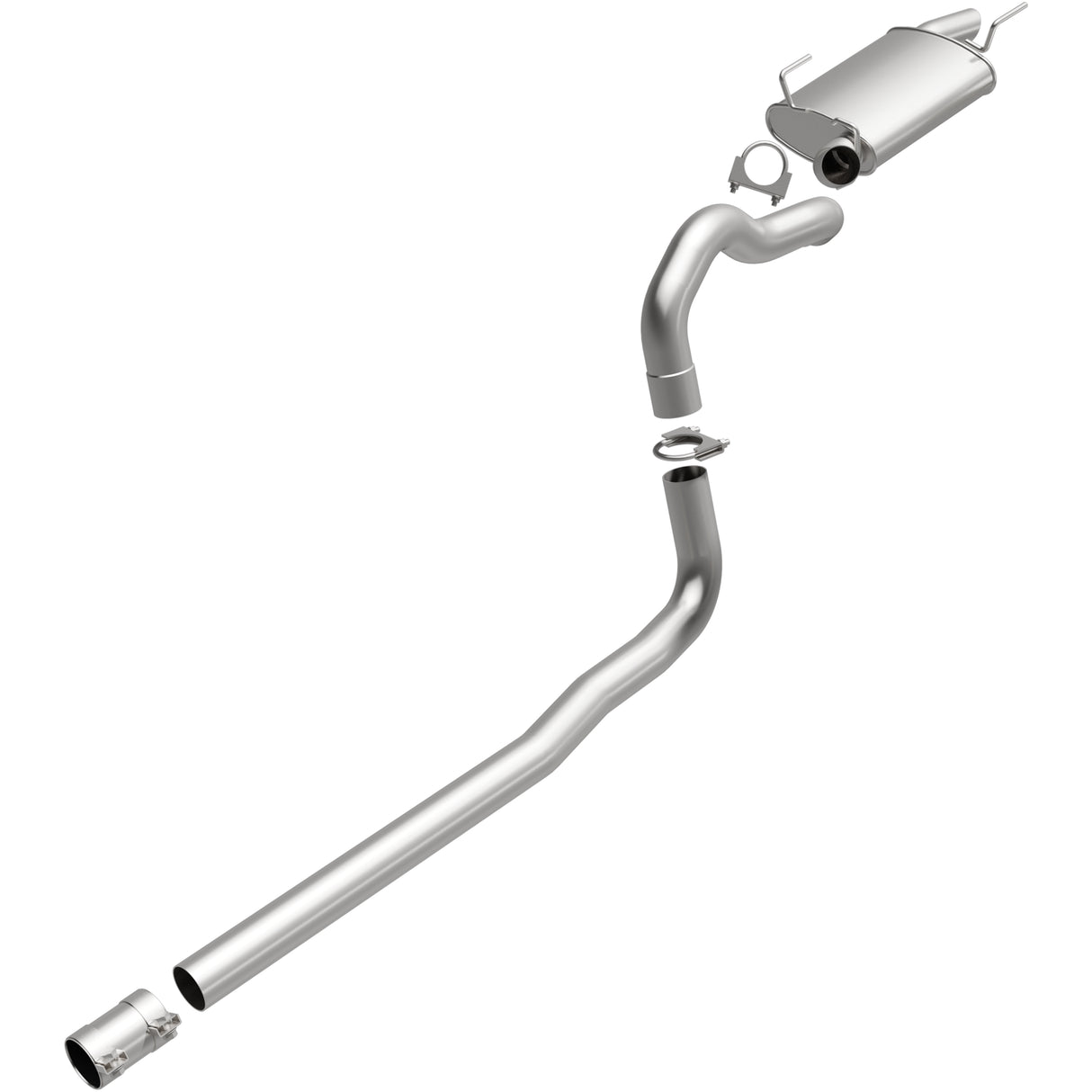 t Fits 2005-2009 Ford Mustang 4.0L Direct-Fit Replacement Exhaust System 106-0122 Brexhaust