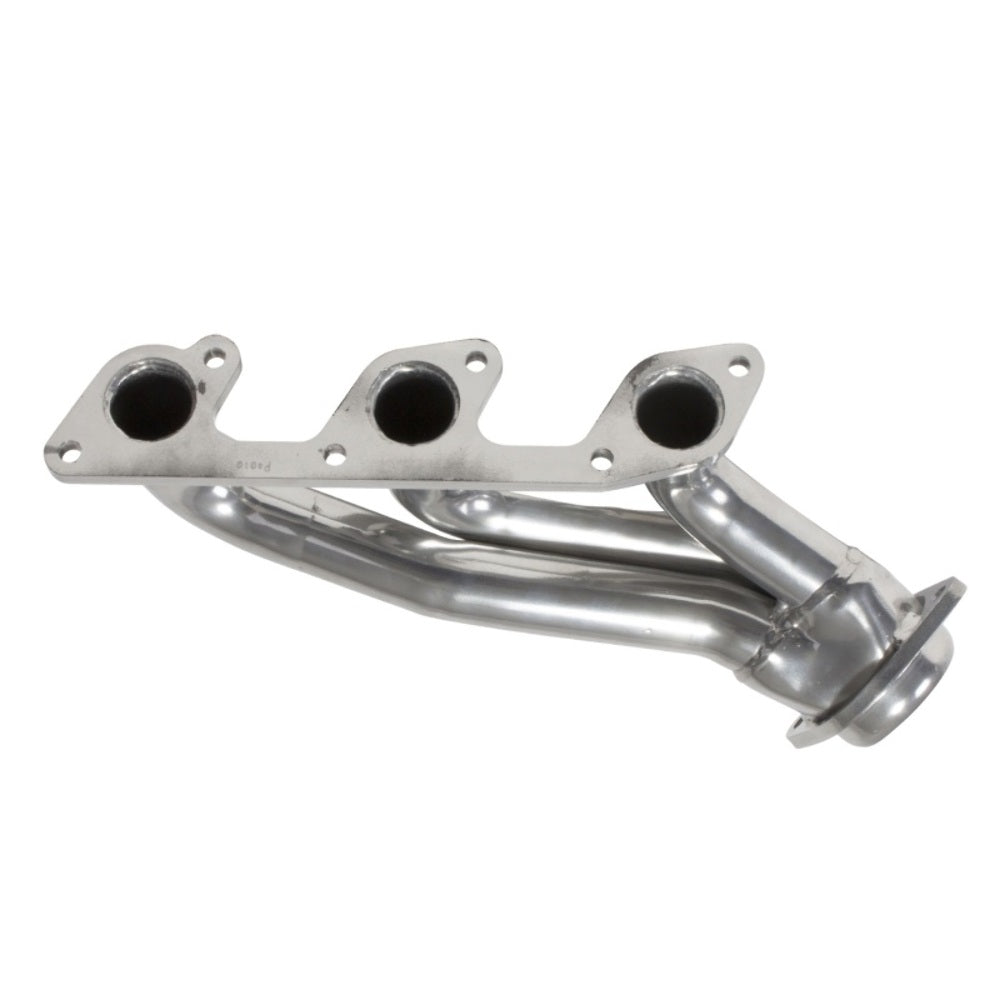 Fits 2005-2010 Mustang 4.0L-V6 1-5/8 Shorty Exhaust Headers-Silver-40100 ceramic coated polished