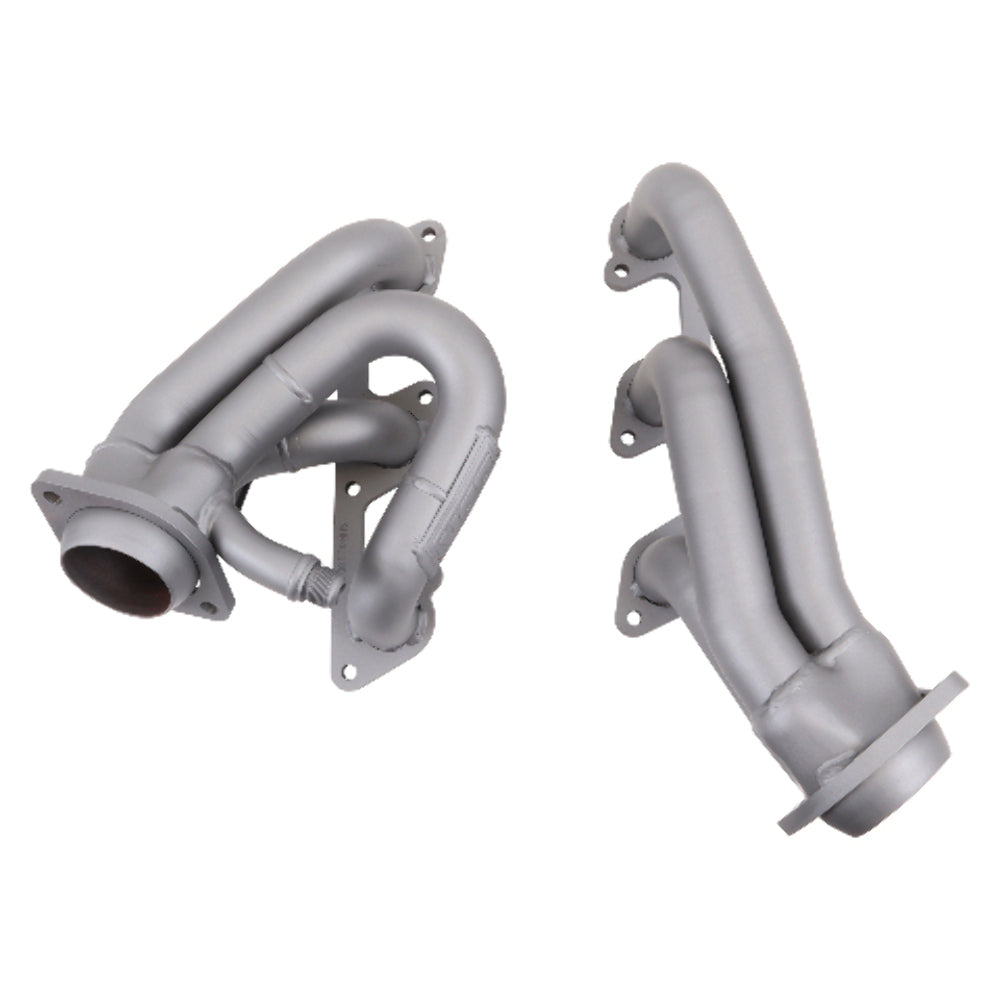 t Fits 2005-2010 Mustang 4.0L-V6 1-5/8 Shorty Exhaust Headers-Titanium-4010 BBK Performance