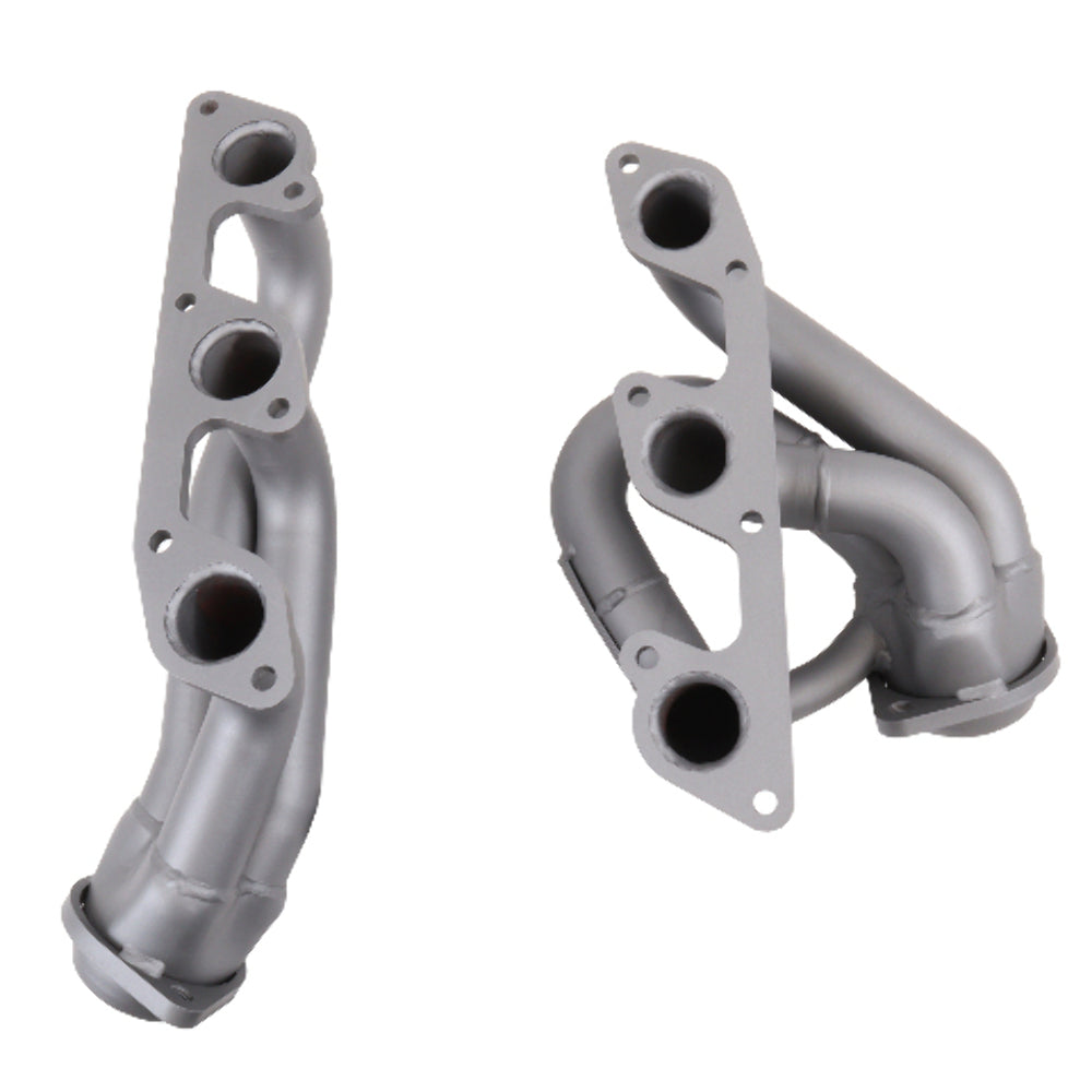 t Fits 2005-2010 Mustang 4.0L-V6 1-5/8 Shorty Exhaust Headers-Titanium-4010 BBK Performance
