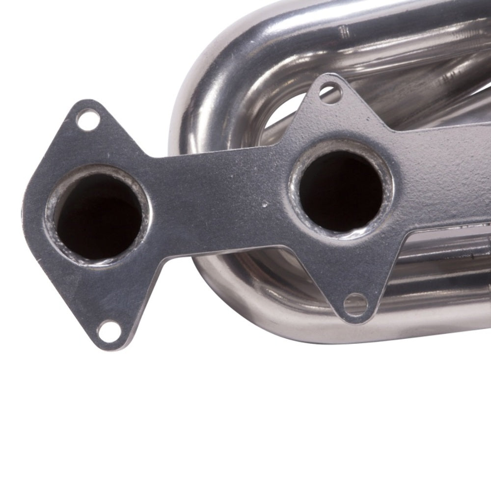 Fits 2005-2010 Mustang GT 1-5/8 Shorty Tuned Length Headers-Silver-16120 ceramic coated polished