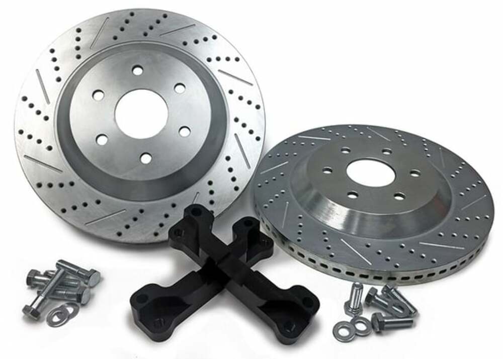 Fits 2005-2018 GMC Sierra 1500 Base Eradispeed Rotors 2301049 slotted