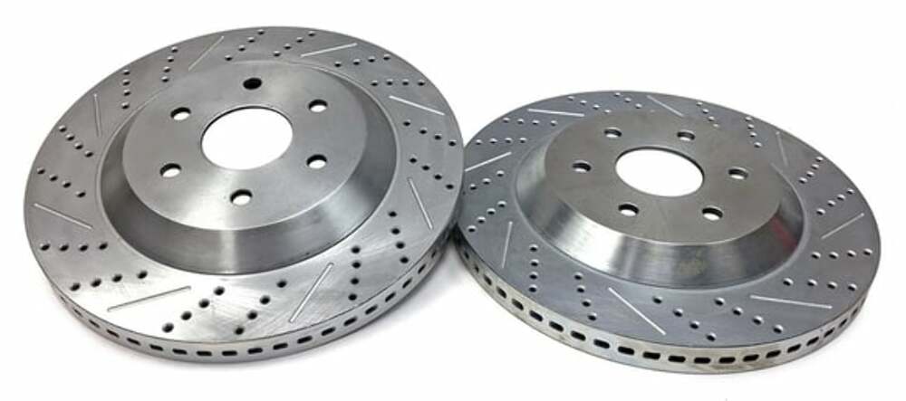 Fits 2005-2018 GMC Sierra 1500 Base Eradispeed Rotors 2301049 slotted