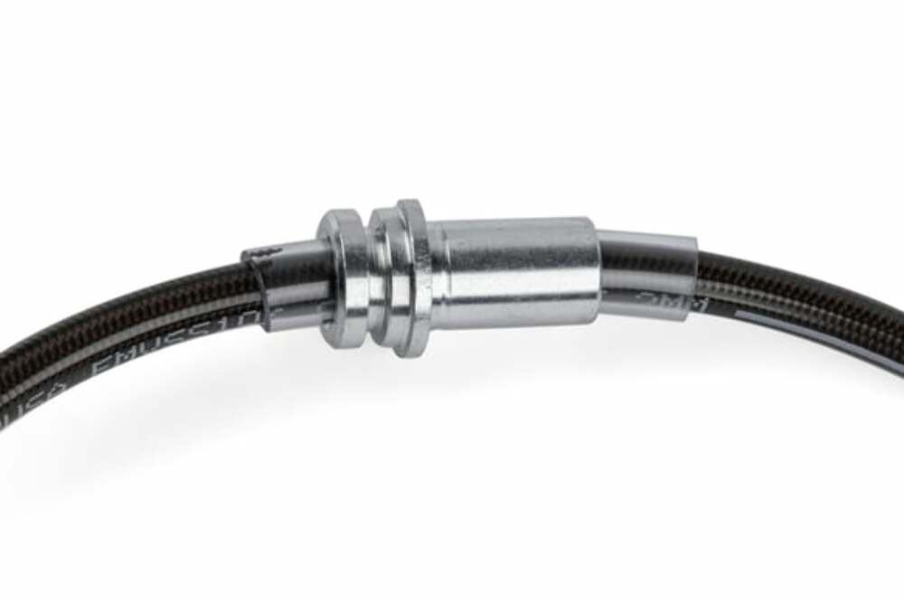 Fits 2006-09 A3 Quattro Audi Braided S/S Brake Lines Front set and VW stainless steel polished