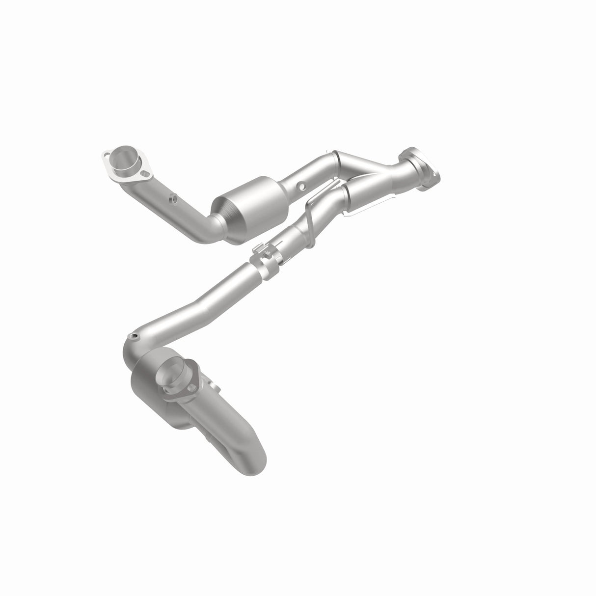 MagnaFlow direct-fit catalytic converter fits Fits 2006 Jeep Commander Compliant stainless steel CARB compliant
