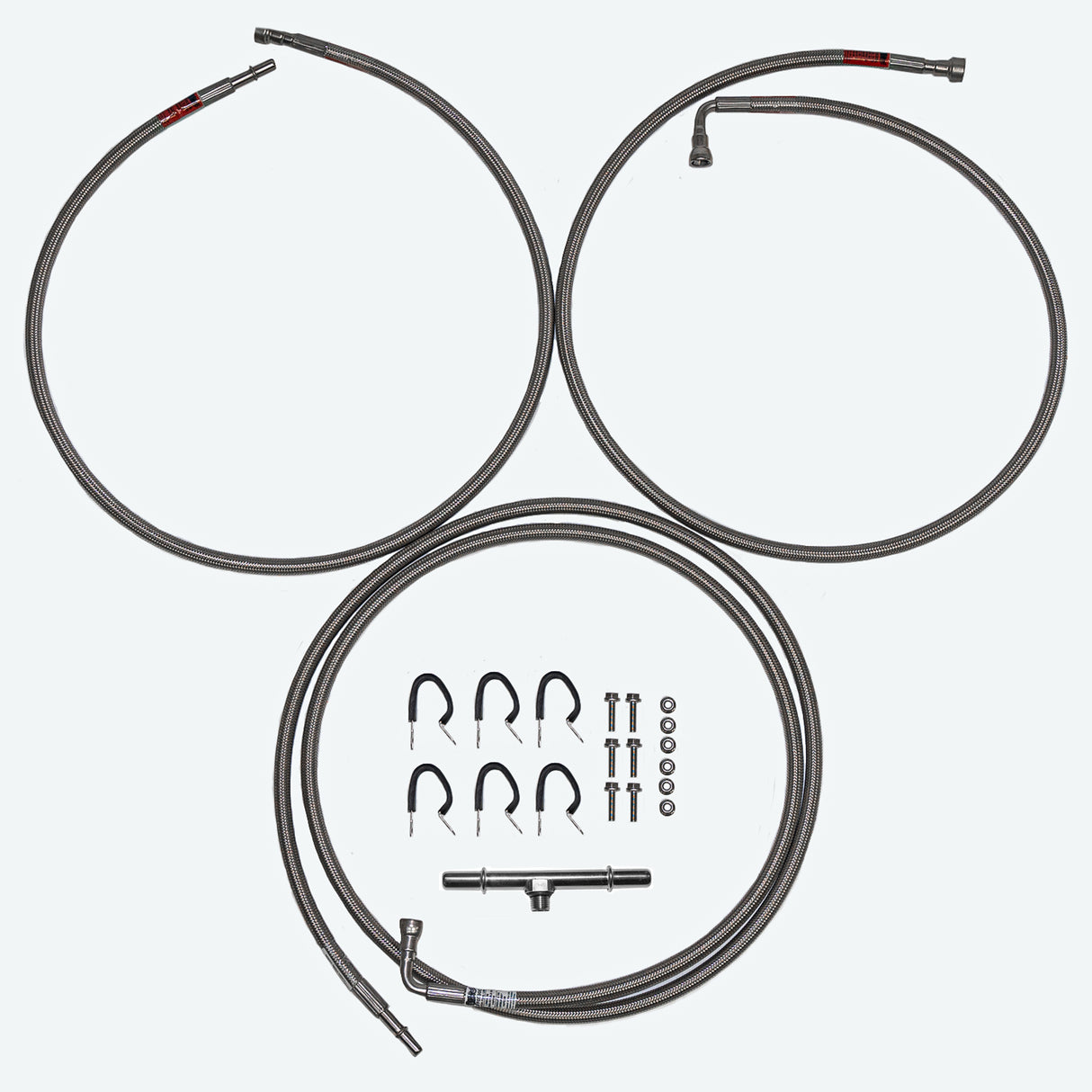 Fuel Line for 2007-2010 Chevy Silverado 1500 V8, Ext Cab/Crew Cab Quick Fix Fuel Kit stainless steel