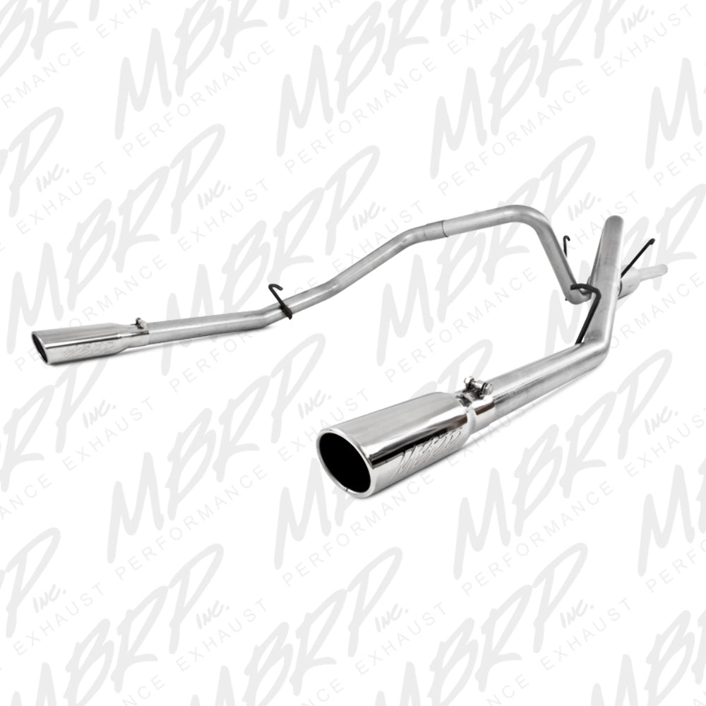 t Fits 2007-2008 Dodge Ram 1500 2 1/2in. Cat Back; Dual Split Rear; AL - S5126AL MBRP Exhaust
