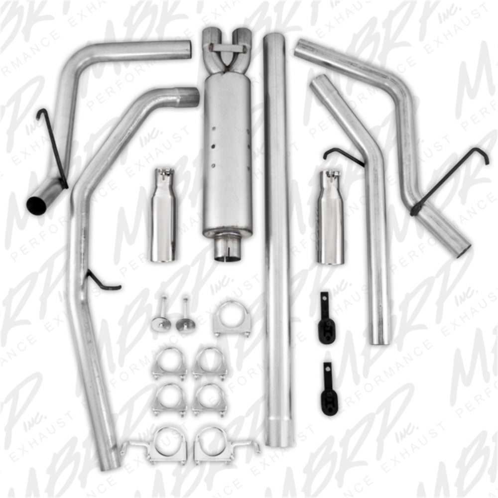t Fits 2007-2008 Dodge Ram 1500 2 1/2in. Cat Back; Dual Split Rear; AL - S5126AL MBRP Exhaust