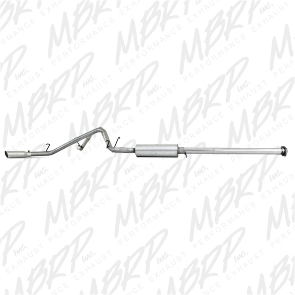 MBRP cat-back exhaust system fits Chevy Silverado 1500 aluminized steel S5038AL