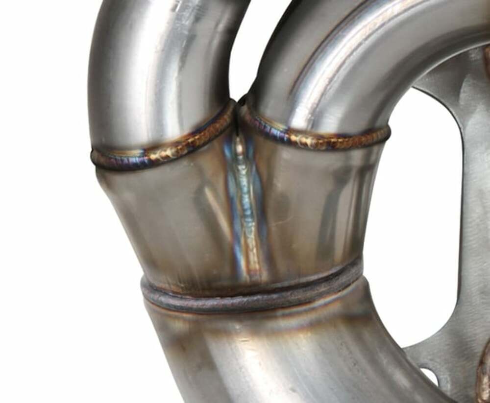 Hooker Fits 2008-2009 Ford Mustang; BlackHeart Shorty Headers - 70303304-RHKR black shorty