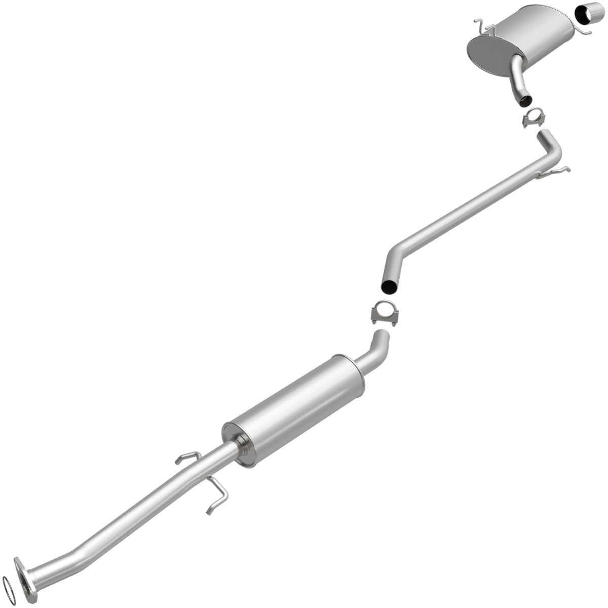 Fits 2008-2012 Honda Accord 2.4L Direct-Fit Replacement Exhaust System 106-0572 aluminized steel