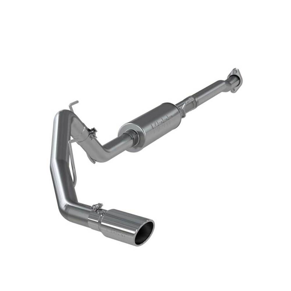 MBRP cat-back exhaust system fits 2009-2010 Ford F-150 single side exit Armor Plus Series T409 stainless steel S5210409 3 inch inlet/outlet