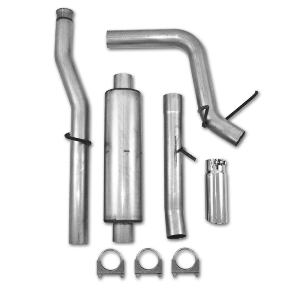 MBRP cat-back exhaust system fits 2009-2012 Chevy single side exit aluminized steel S5060AL 3 inch inlet/outlet