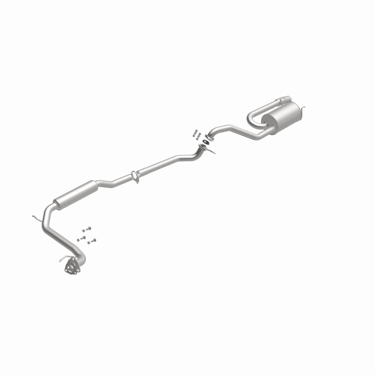 Fits 2009-2013 Honda Fit 1.5L Direct-Fit Replacement Exhaust System 106-0804 aluminized steel