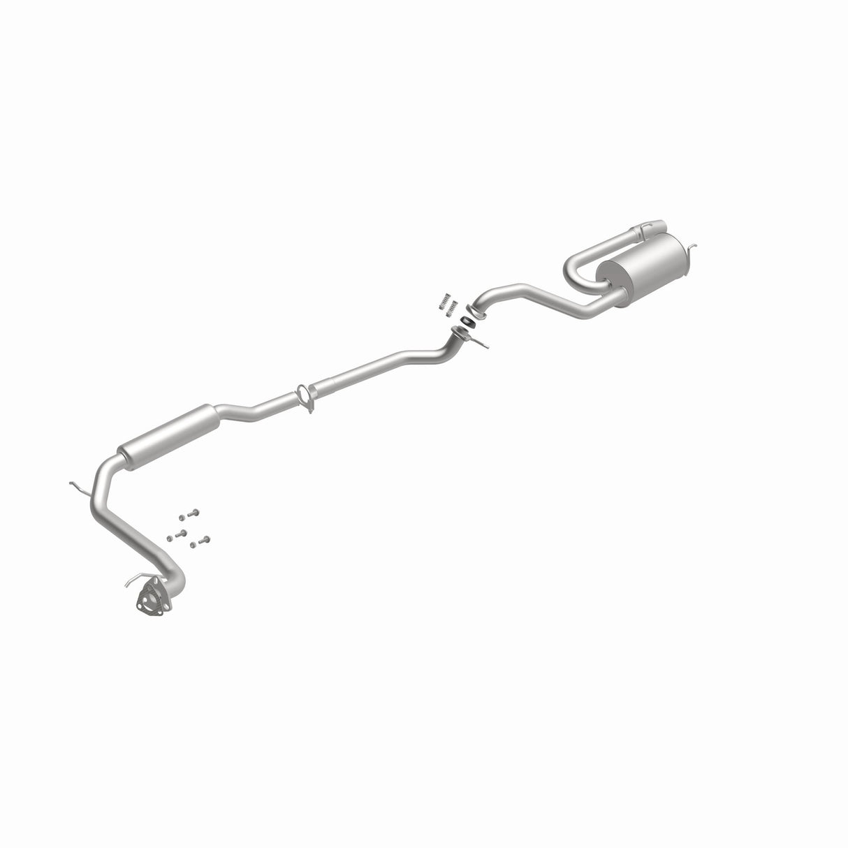 Fits 2009-2013 Honda Fit 1.5L Direct-Fit Replacement Exhaust System 106-0804 aluminized steel