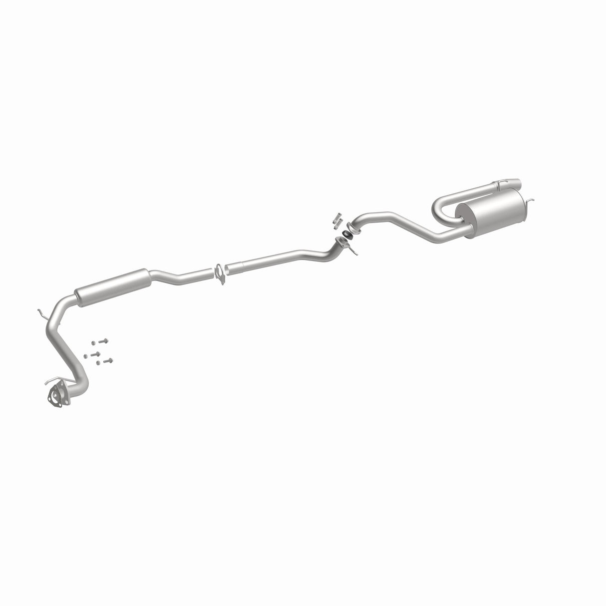 Fits 2009-2013 Honda Fit 1.5L Direct-Fit Replacement Exhaust System 106-0804 aluminized steel