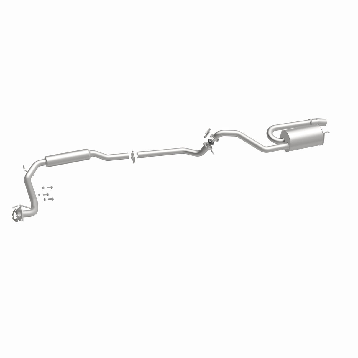 Fits 2009-2013 Honda Fit 1.5L Direct-Fit Replacement Exhaust System 106-0804 aluminized steel